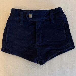 Navy Corduroy Cadets Shorts